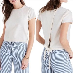 Madewell Verse Tie Back Top